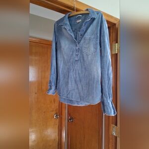 Merona Blue Chambray Shirt